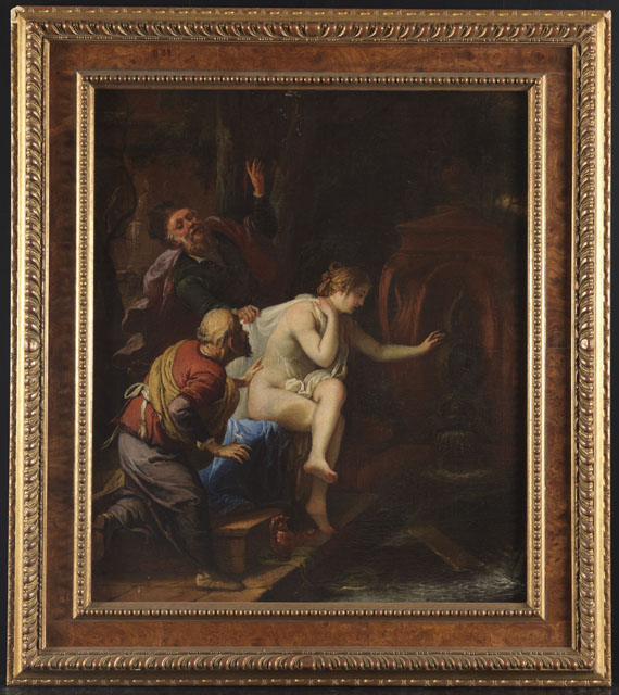 Johann von Spillenberger - Susanna und die beiden Alten - Frame image