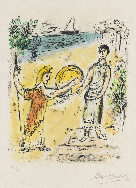 Chagall - Athene und Telemach