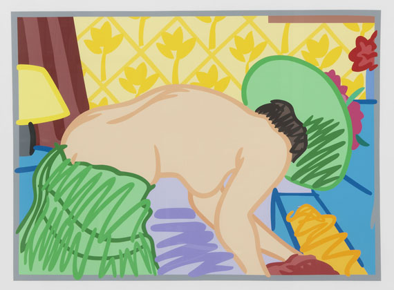 Tom Wesselmann - Judy trying on Clothes