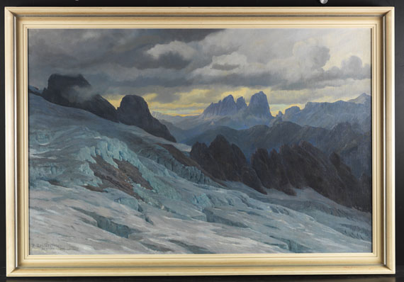 Rudolf Reschreiter - In den Dolomiten - Frame image