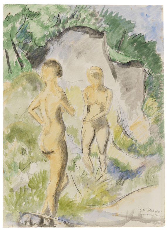 Zwei stehende Frauen, 1925