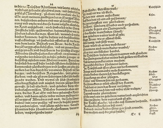 Albrecht Alcibiades von Brandenburg-Ansbach - Albrecht Alcibiades. Sammelband mit 6 Werken. 1554-57.