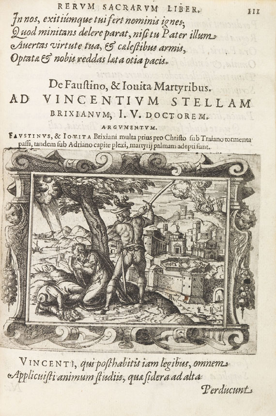 Lorenzo Gambara - Rerum sacrarum liber. 1577