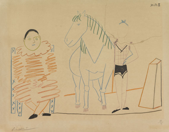 Pablo Picasso - Blatt aus: Suite de 180 dessins de Picasso