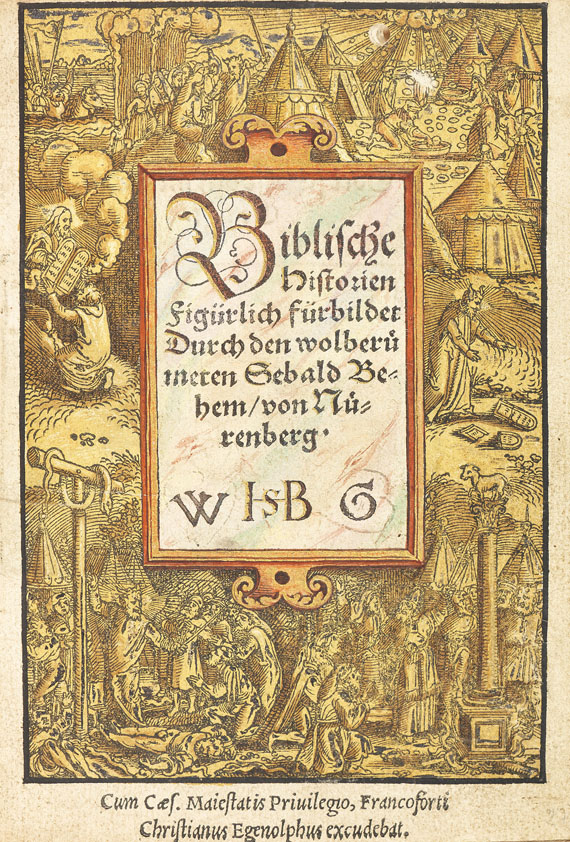 Hans Sebald Beham - Biblische Historien. 1536 - 