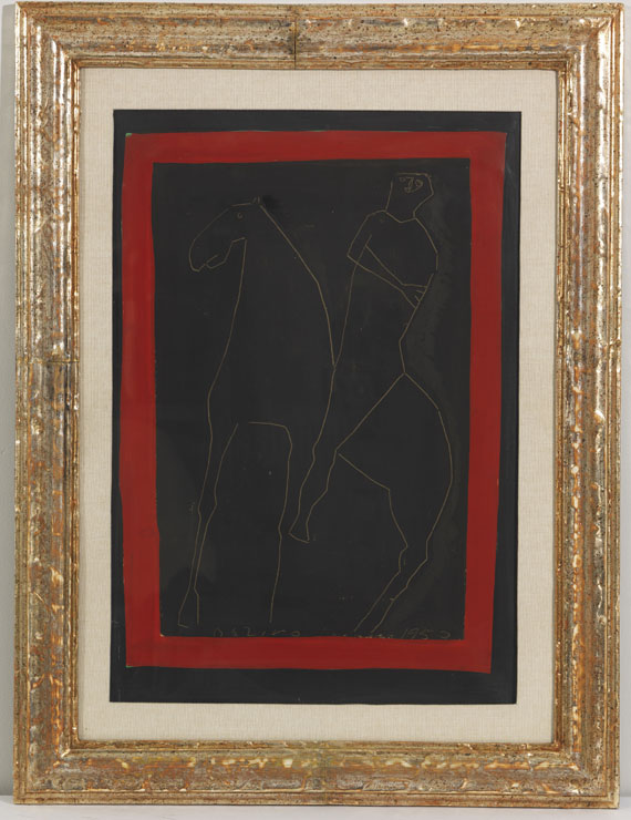 Marino Marini - Uomo e Cavallo - Frame image