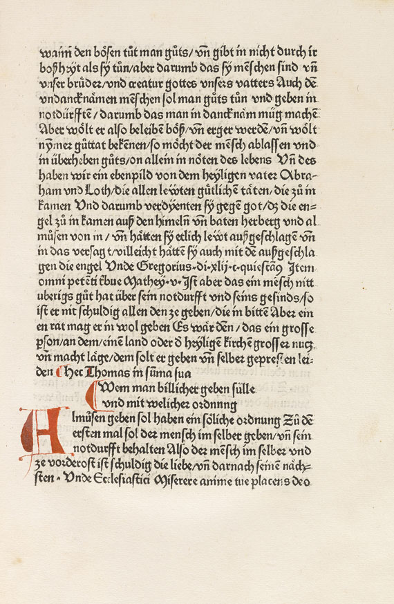  Johannes Friburgensis - Summa Johannis nach Ordnung des Abc. 1472 - 