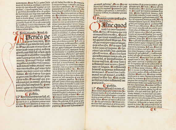  Guillermus Parisiensis - Postilla super epistolas. Basel 1491 - 