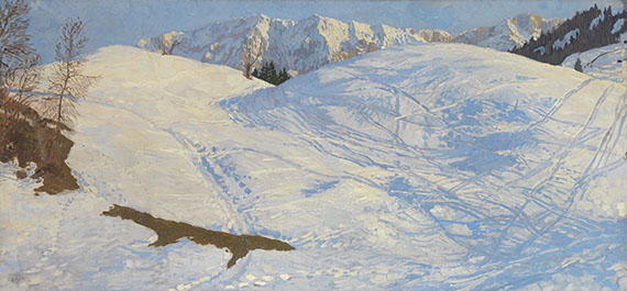 Carl Reiser - Am Kochelberg im Winter