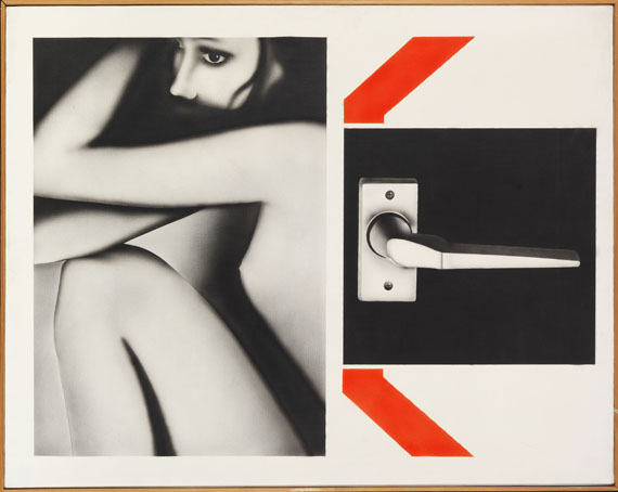 Peter Klasen - Femme + Poignée - Frame image