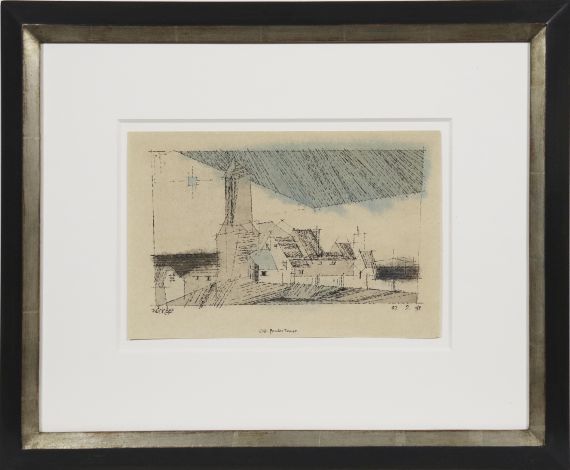 Lyonel Feininger - Old Powder Tower - Frame image