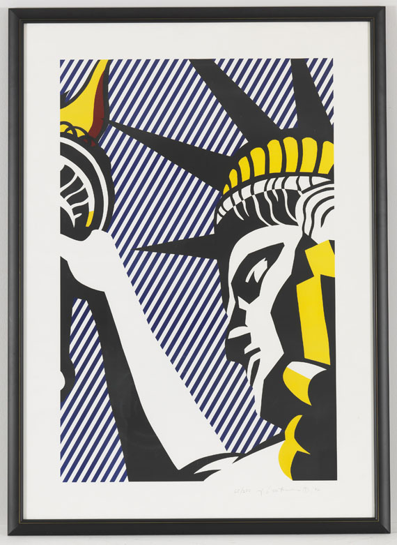 Roy Lichtenstein - I love Liberty - Frame image
