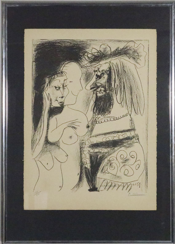 Pablo Picasso - Le vieux roi - Frame image