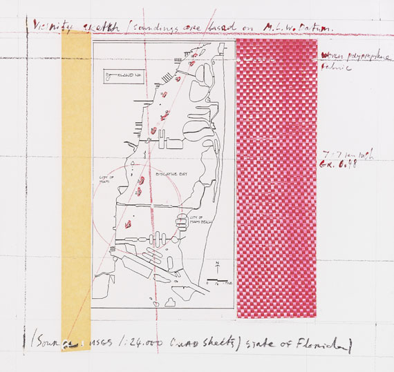Christo - Surrounded Islands, Project for Biscayne Bay, Greater Miami, Florida