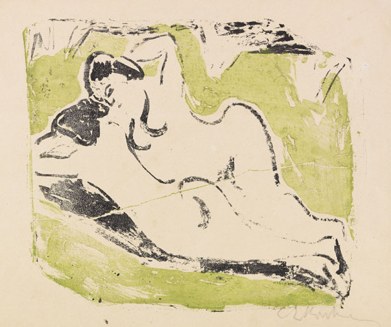 Ernst Ludwig Kirchner - Sich sonnende Badende