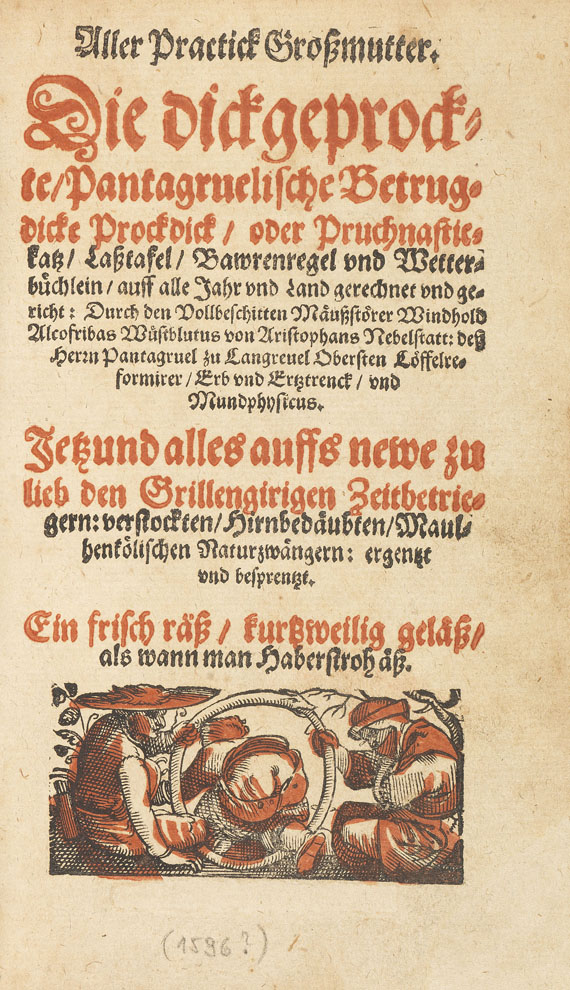 Johann Fischart - Podagrammisch Trostbüchlein. 1591 - 