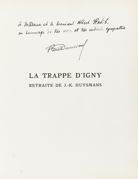 René Dumesnil - La Trappe d