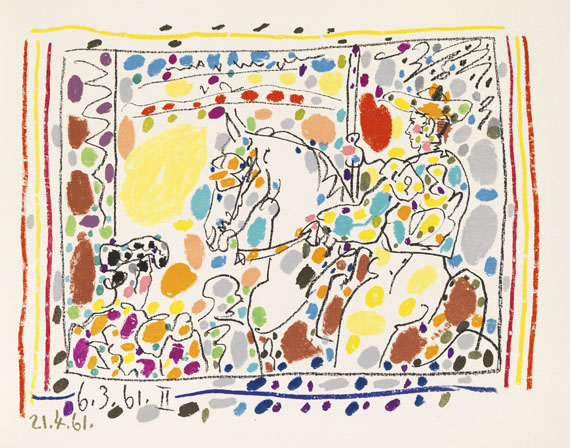 Pablo Picasso - A los torros