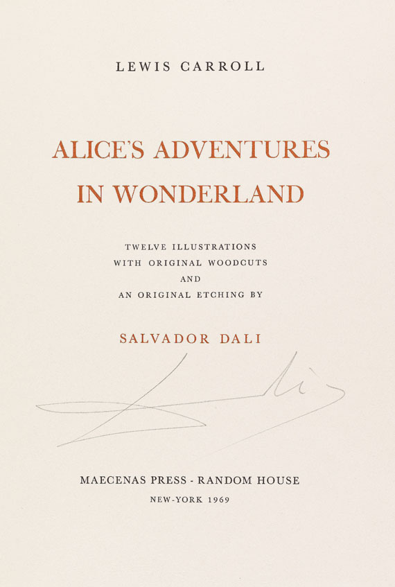 Salvador Dalí - Alice’s Adventures in Wonderland - 