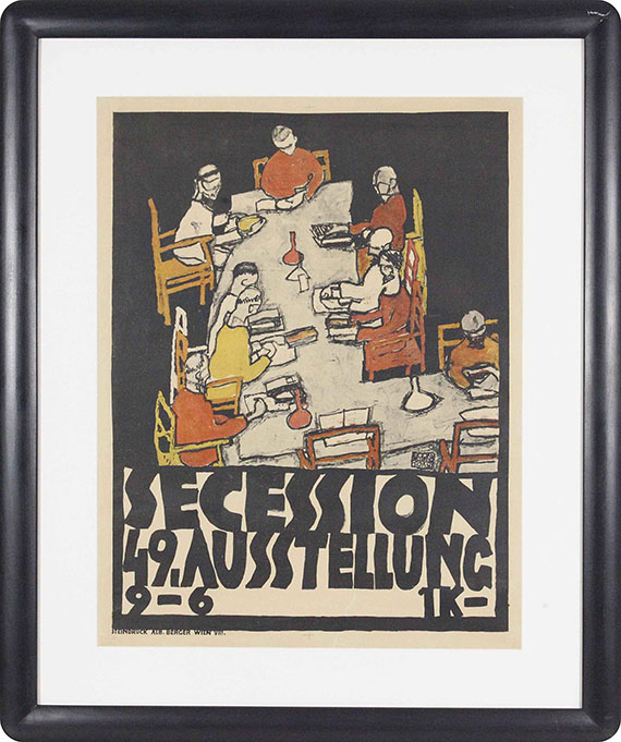Egon Schiele - Secession 49. Ausstellung - Frame image