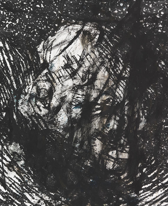 Arnulf Rainer - Ohne Titel (aus: Gesichter mit Goya)