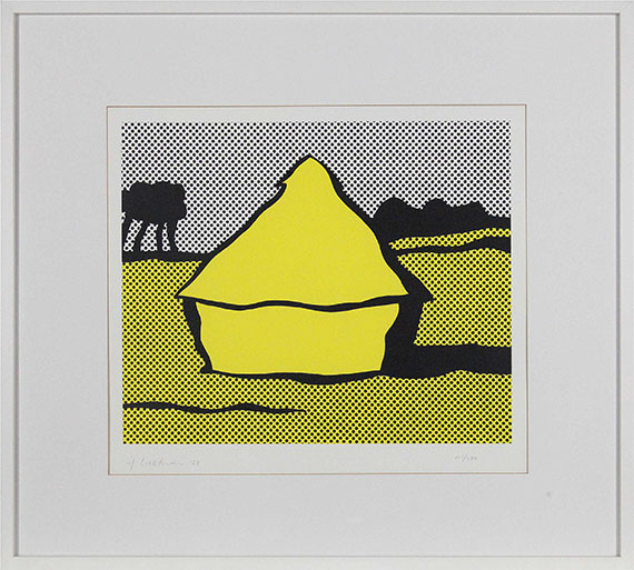 Roy Lichtenstein - Yellow Haystack - Frame image