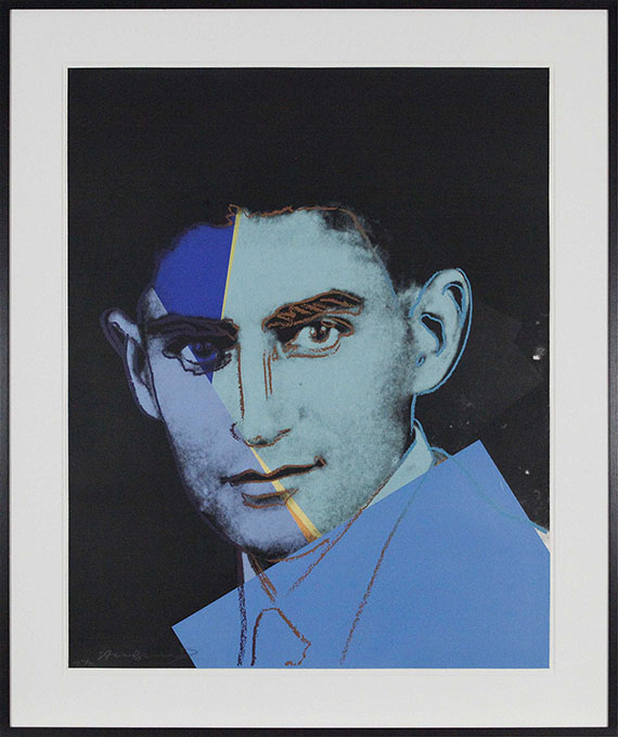 Andy Warhol - Franz Kafka (Ten Portraits of Jews of the Twentieth Century) - Frame image