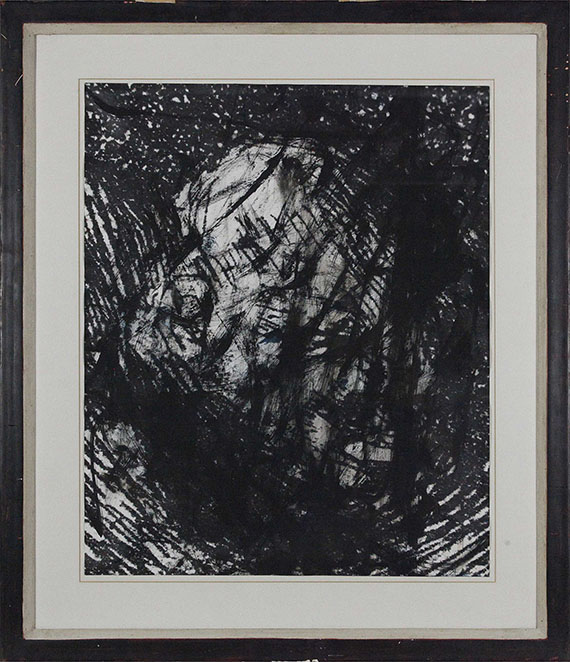 Arnulf Rainer - Ohne Titel (aus: Gesichter mit Goya) - Frame image