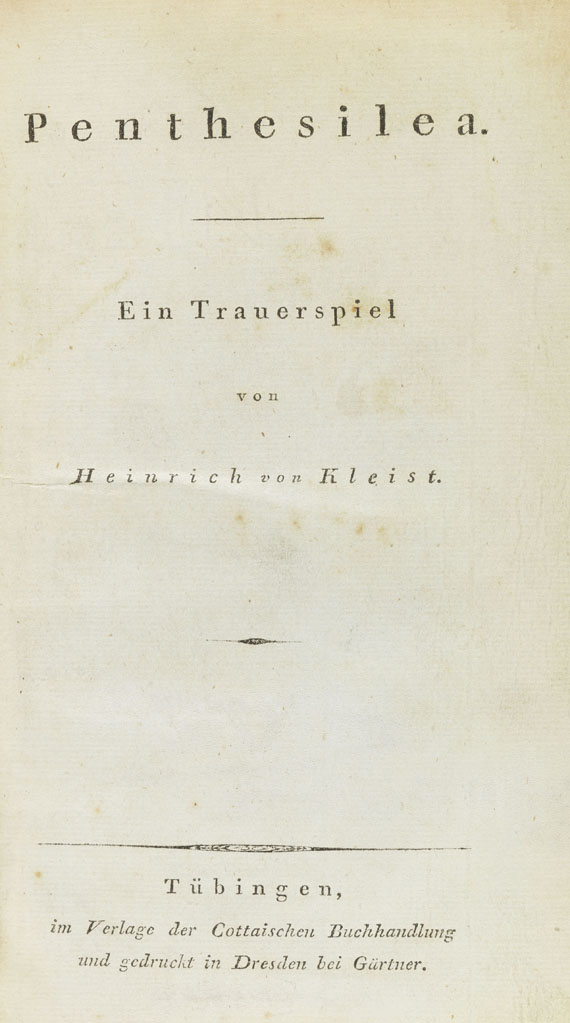 Heinrich von Kleist - Penthesilea