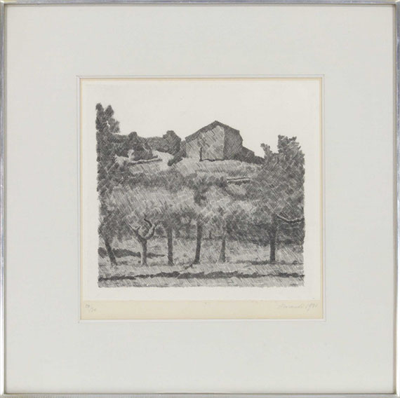 Giorgio Morandi - Paessaggio di Grizzana, le Lame - Frame image
