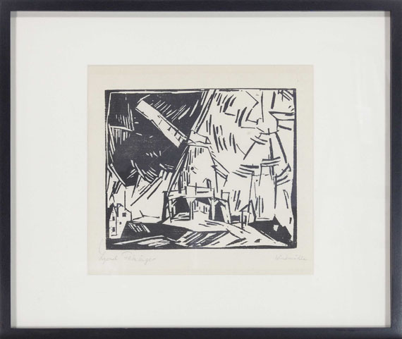 Lyonel Feininger - Windmühle - Frame image