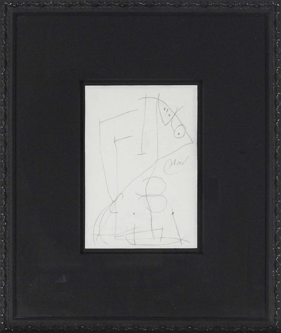 Joan Miró - Femme Oiseau - Frame image