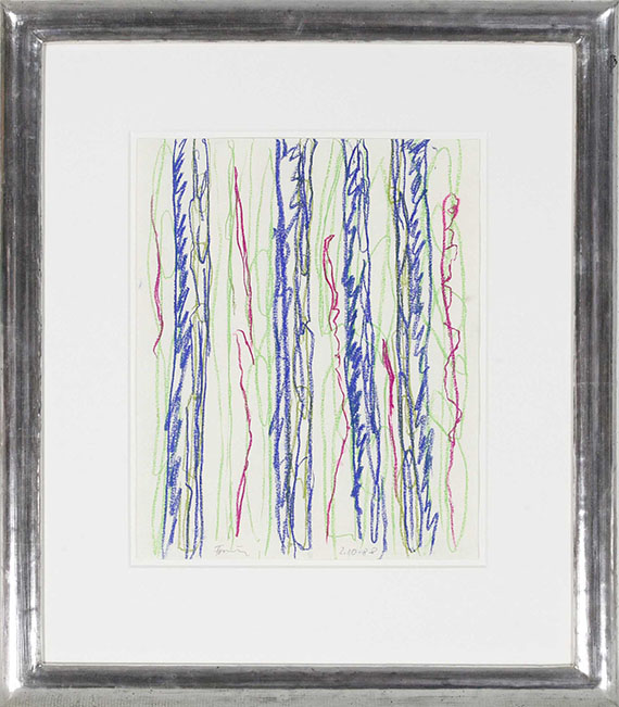 Günther Förg - Ohne Titel (Abstrakte Komposition) - Frame image