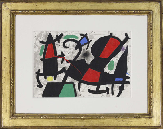 Joan Miró - Ohne Titel - Frame image