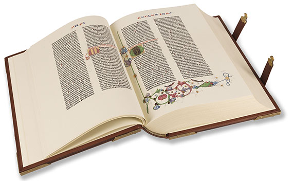   - Gutenberg-Bibel. 2 Bände - 