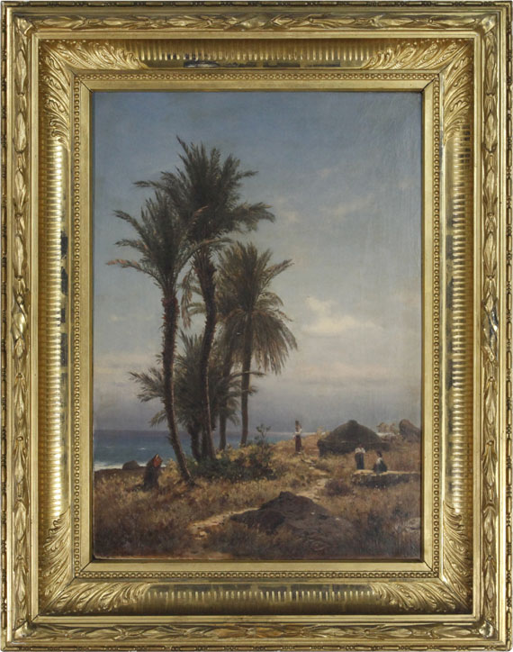 Michael Haubtmann - Mediterrane Landschaft - Frame image