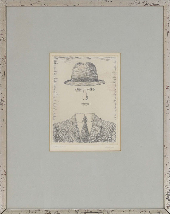 René Magritte - Paysage de Baucis - Frame image