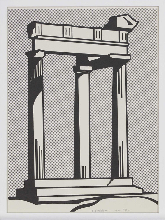 Roy Lichtenstein - Temple - Frame image