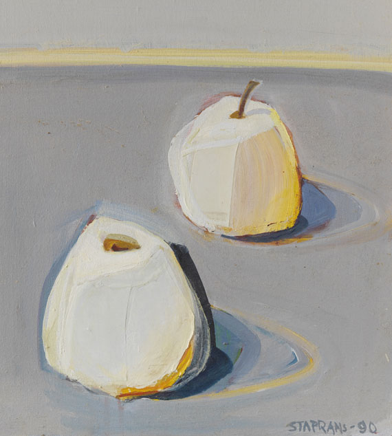 Raimonds Staprans - Still life with the baked sunshine apples - 