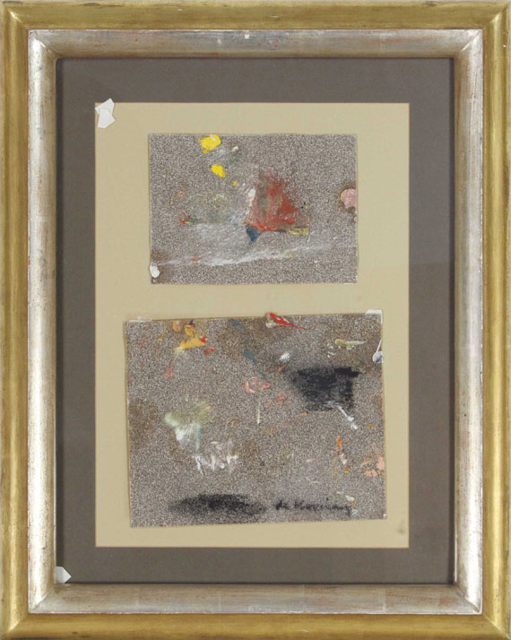 Willem de Kooning - Ohne Titel (2 Blätter) - Frame image
