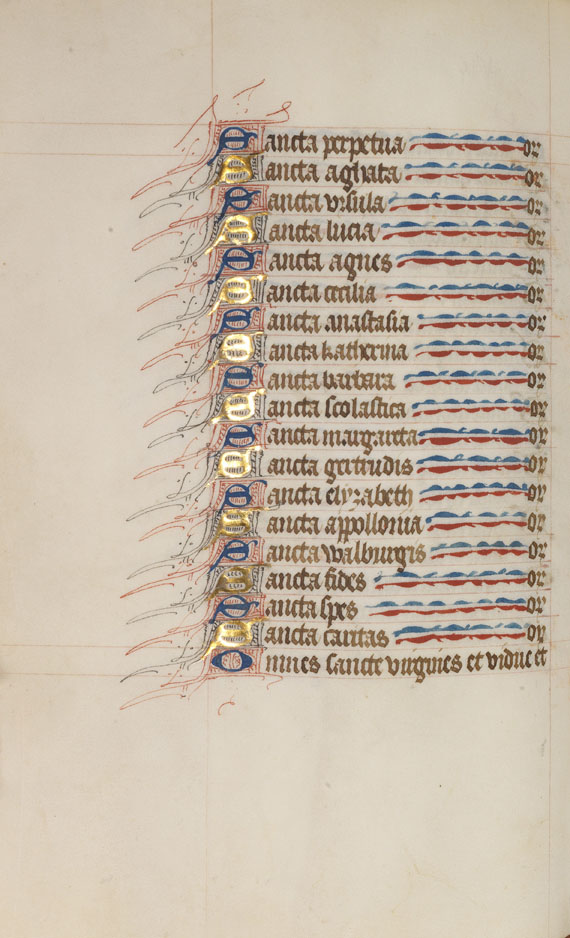  Manuskripte - Stundenbuch. Flandern um 1460 - 