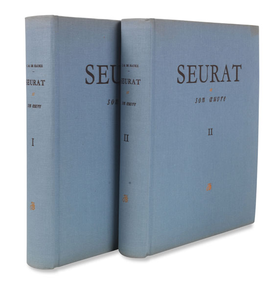 Georges Seurat - Hauke, Cesar M. de, Seurat et son oeuvre. 2 Bde.
