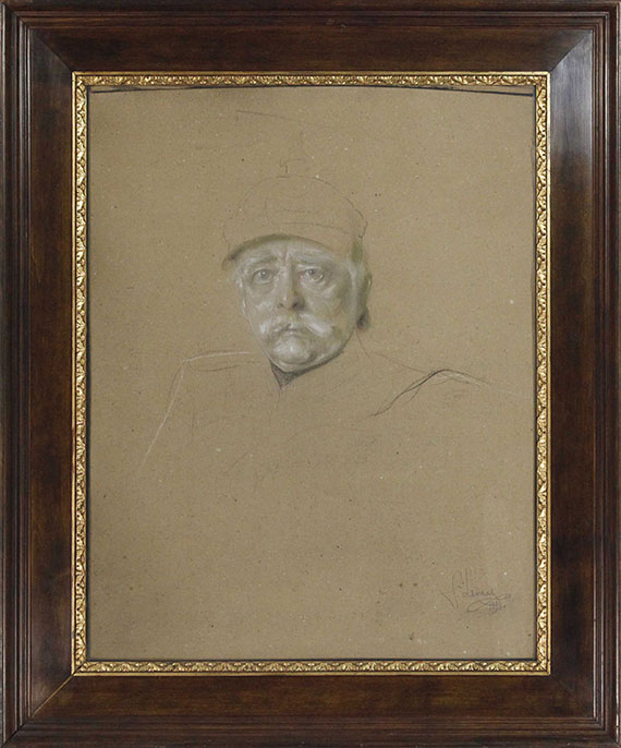 Franz von Lenbach - Porträt Otto Fürst von Bismarck - Frame image
