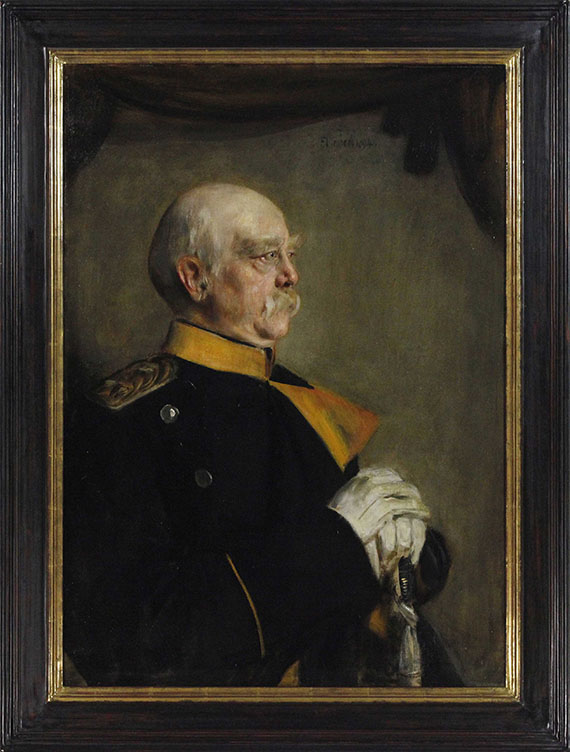 Franz von Lenbach - Otto Fürst von Bismarck - Frame image