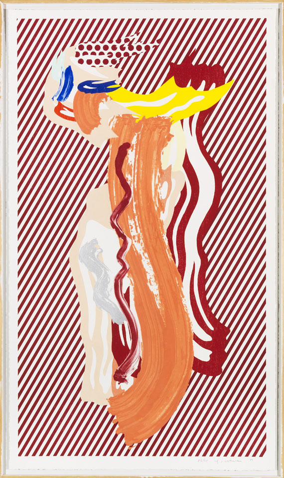Roy Lichtenstein - Nude - Frame image