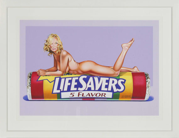 Mel Ramos - Life Saver - Frame image