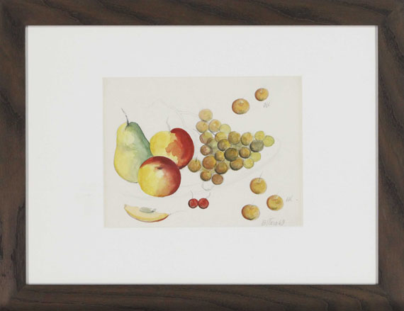 Fernando Botero - Nature Morte aux Fruits - Frame image