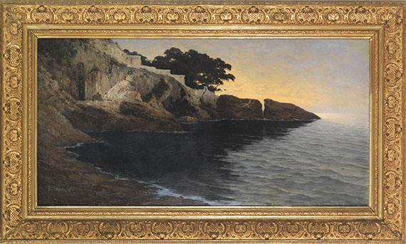 Paul von Spaun - Capri - Frame image