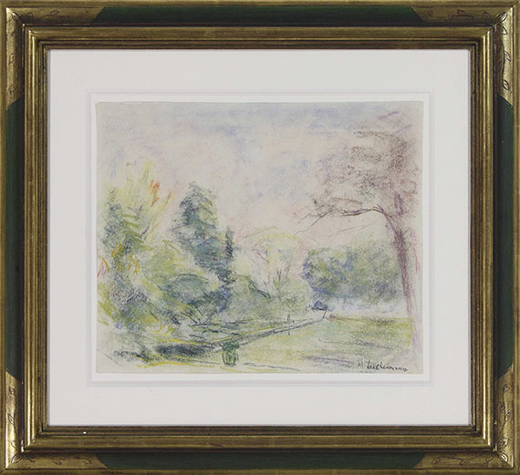 Max Liebermann - Blick in meinen Garten - Frame image
