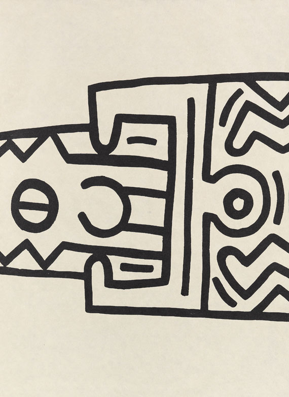 Keith Haring - Totem (3-teilig)